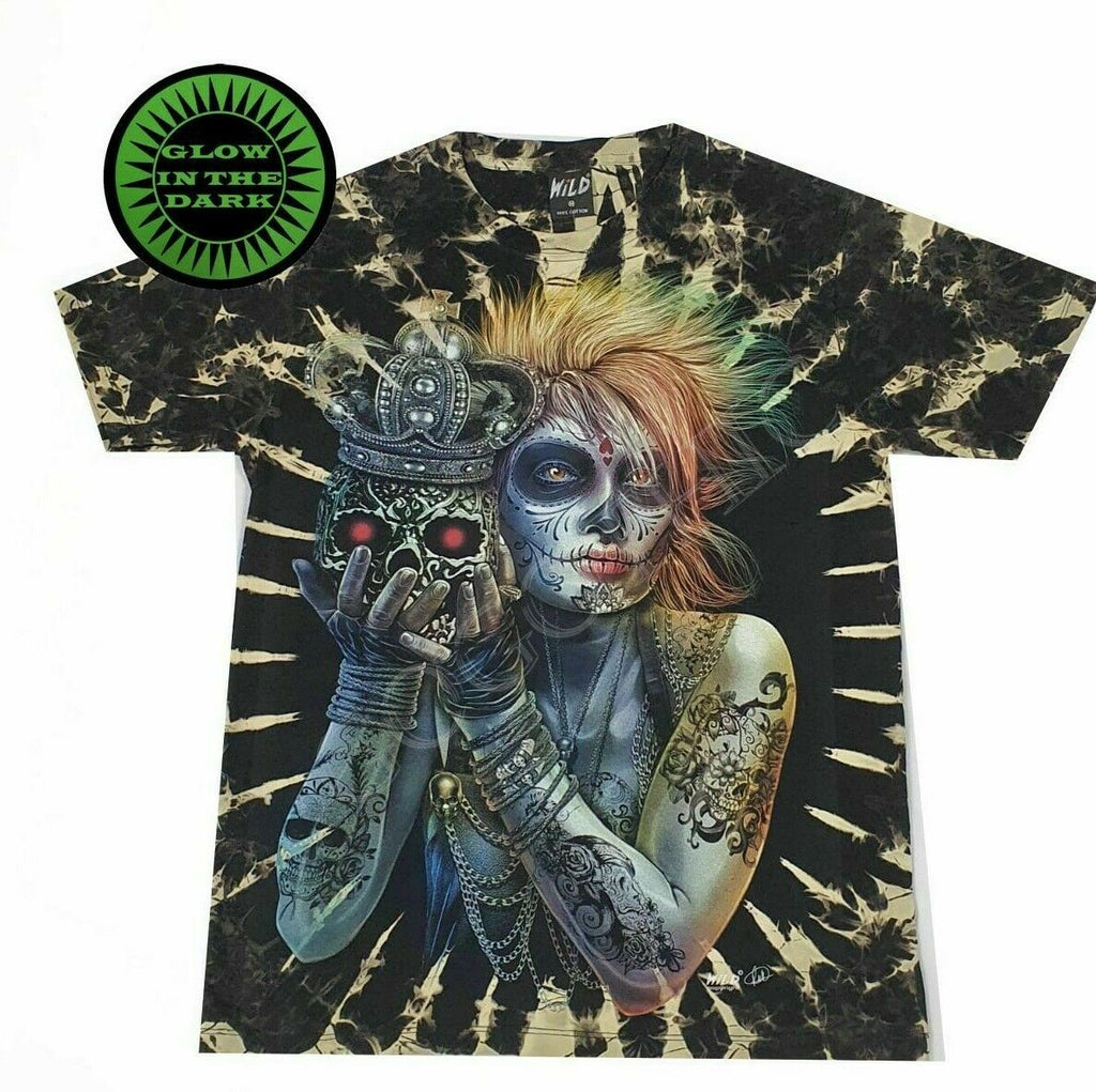 Tie-dye Goth Queen