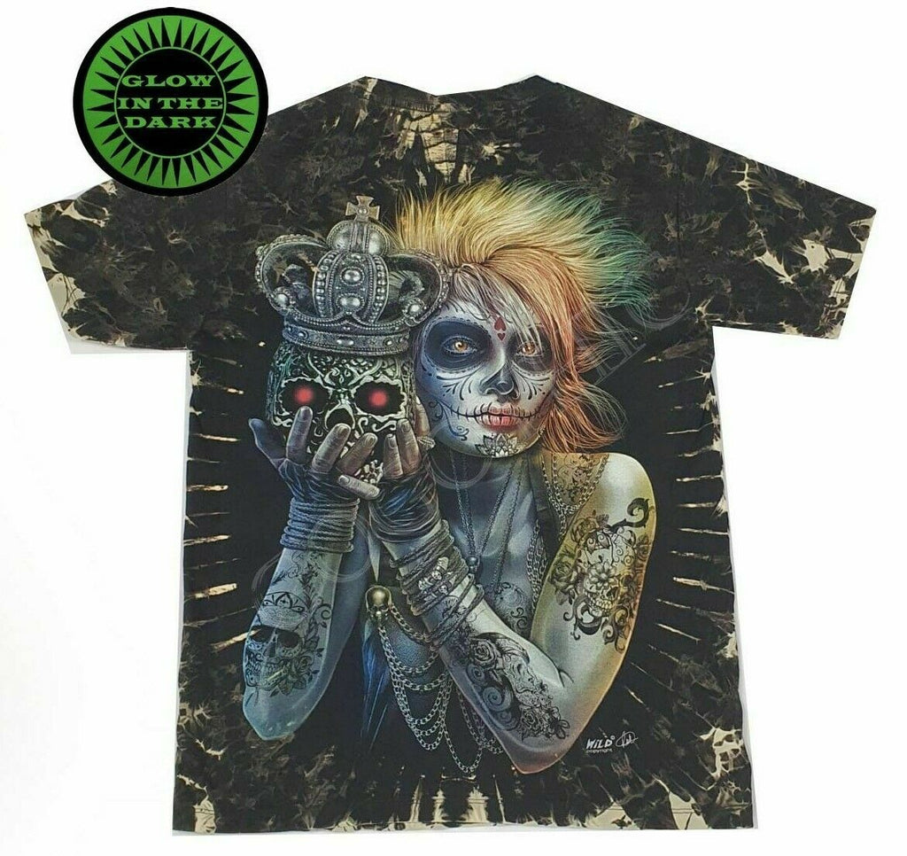 Tie-dye Goth Queen